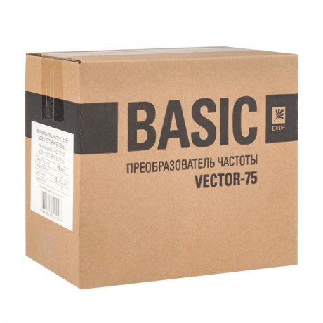 Преобразователь частоты 1,5 кВт 1х230В VECTOR-80 EKF Basic VT80-1R5-1