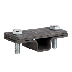 Держатель для полосы с нерж. болтами 2 пластины, HZ EKF PROxima lp-31540-2