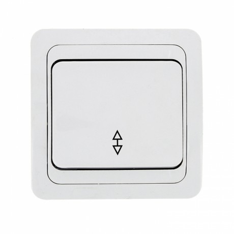 Лондон Выключатель проходной 1-клавишный 10А белый EKF PROxima EEV10-025-10