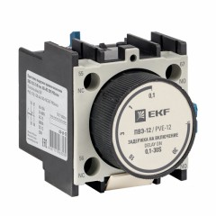 Приставка выдержки времени включения ПВЭ-12 0,1-30сек NO+NC EKF PROxima ctr-st-12