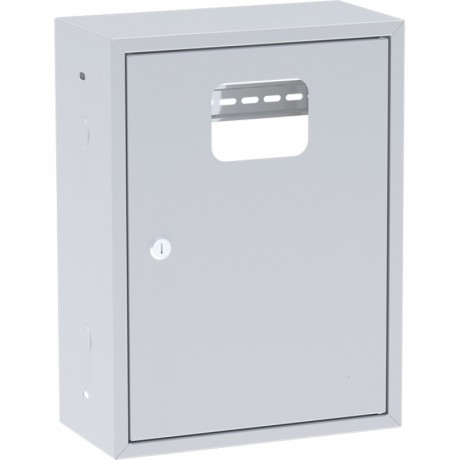 ЯУР с двумя DIN-рейками (400х300х150) EKF Basic без задней стенки uerm2-din-400-bas