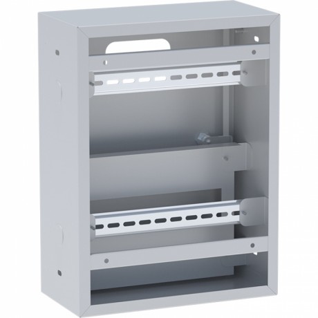 ЯУР с двумя DIN-рейками (400х300х150) EKF Basic без задней стенки uerm2-din-400-bas