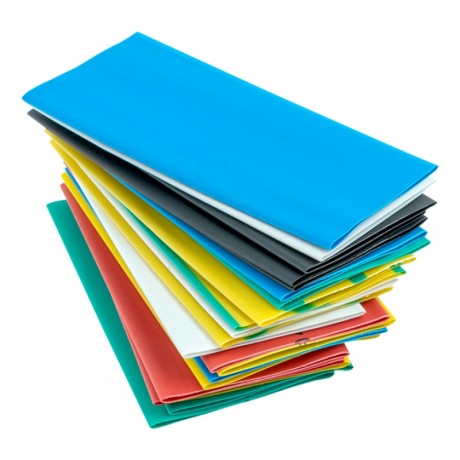 Термоусаживаемая трубка ТУТ нг 30/15 набор:7 цветов по 3шт. 100мм. EKF PROxima tut-n-30