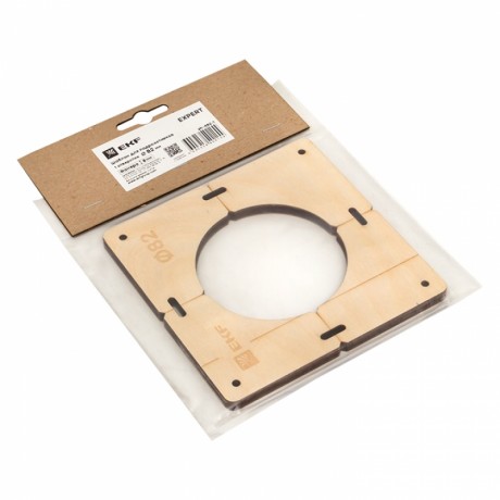 Шаблон для подрозетников c 1 отв. диам. 82 мм EKF Expert sh-d82-1