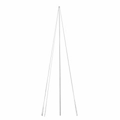 Мачта молниеприемная L=4м, D=40мм с оттяжками St EKF PROxima lp-4000-40-st