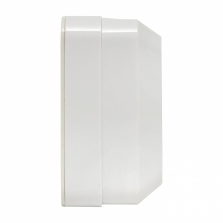 Рим Розетка 1-местная 10А без заземления белая EKF ENR10-022-10