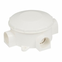 Коробка распаячная КМР-040-040 трехрожковая белая (70х35) EKF PROxima plc-kmr-040-040