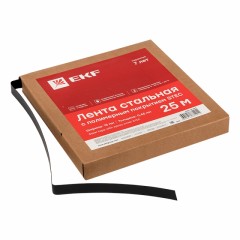 Лента стальная с полимерным покрытием STEC 15х0,45 (25м.) EKF PROxima stec-15-045