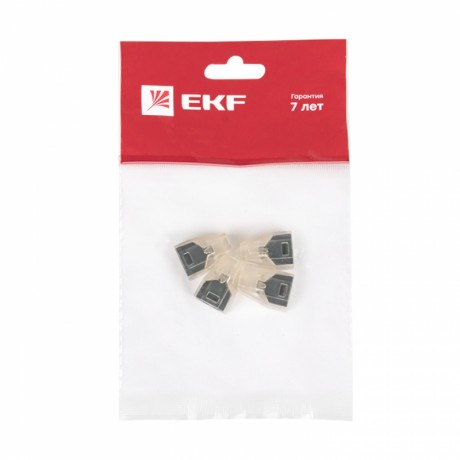 Строительно-монтажная клемма СМК 773-102 2 отверстия 1,0-2,5мм2 (4шт.) EKF PROxima plc-smk-102r