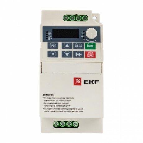 Преобразователь частоты 1,5 кВт 3х400В VECTOR-80 EKF Basic VT80-1R5-3