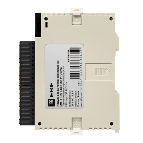 Модуль ввода термосопротивлений EMF 4 PRO-Logic EKF PROxima EMF-T-4TR