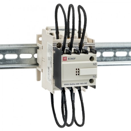 Контактор для конденсатора КМЭК 20квар 230В 1NО+1NC EKF PROxima ctrk-s-43-20-230