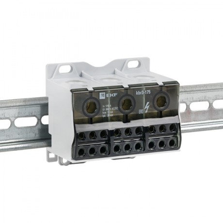 Блок распределительный КБР тройной 175A EKF PROxima kbr3-175