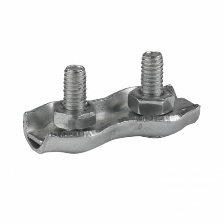 Зажим для троса двойной Duplex (2 мм) EKF zdtd-2