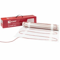 Теплый пол (мат нагревательный) Уют 10 кв.м. 1500 Вт EKF PROxima nm2-1500-10