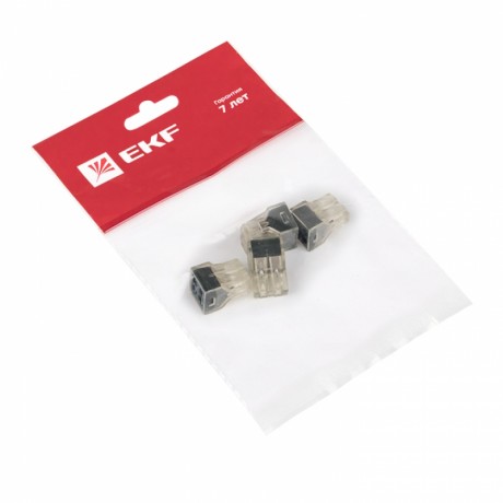 Строительно-монтажная клемма СМК 773-104 4 отверстия 1,0-2,5мм2 (4шт.) EKF PROxima plc-smk-104r