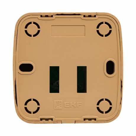 Розетка Phone 1-местная ОП Минск светлое дерево EKF EGT01-034-30