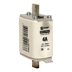 Плавкая вставка ППН-33 160/ 4А габарит 00 EKF PROxima fus-33/160/4