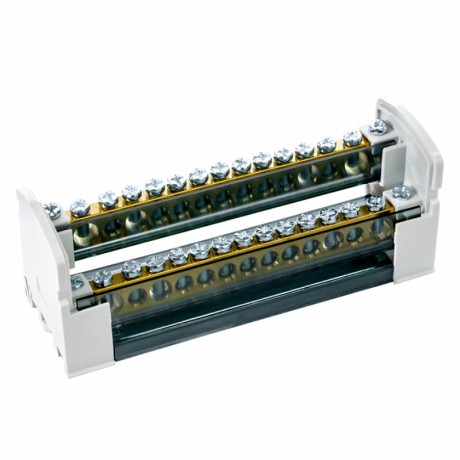 Шина нулевая в корпусе (2х15) EKF PROxima sn0-2x15