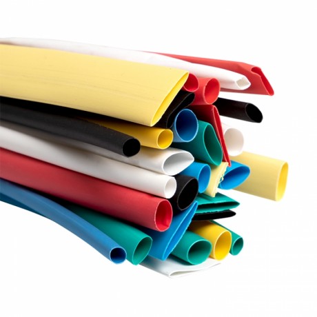 Набор ТУТ нг: 6 цветов по 5шт. Разного диаметра (3/1,5; 4/2; 5/2,5; 6/3; 8/4) 100мм. EKF PROxima tut-n-3-r