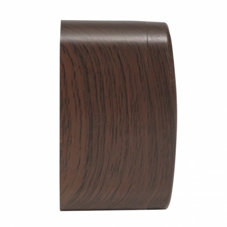 Розетка RJ-45 1-местная ОП Минск, 1А, 120В, тёмное дерево EKF EGK01-035-40