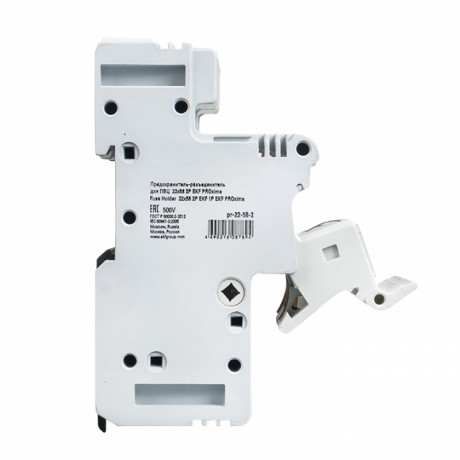 Предохранитель-разъединитель для ПВЦ 22x58 2P (с индикацией) EKF PROxima pr-22-58-2