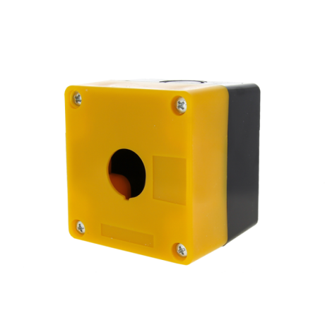 Корпус КП101 пластиковый 1 кнопка желтый EKF PROxima cpb-101-o