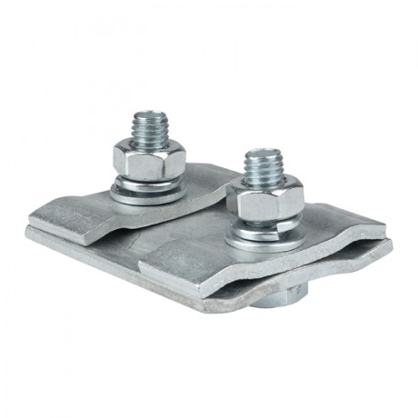 Зажим соединительный плашечный 2 болта М8 (D провода 9,1...12,0 мм) ПС-2-1 EKF PROxima ps-2-1