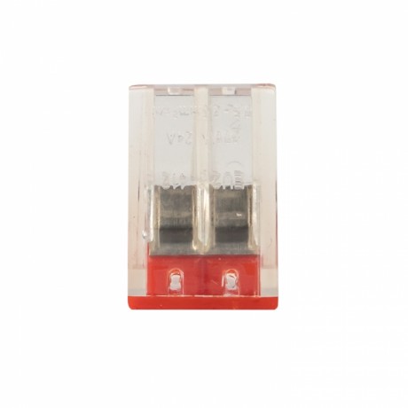 Строительно-монтажная клемма СМК 2273-242 (с пастой) 2 отверстия 0,5-2.5 мм2 блистер (5шт.) EKF PROxima plc-smk-2273-242b