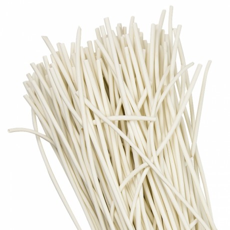 Термоусаживаемая трубка ТУТ нг 2/1 белая в отрезках по 1м EKF PROxima tut-2-w-1m