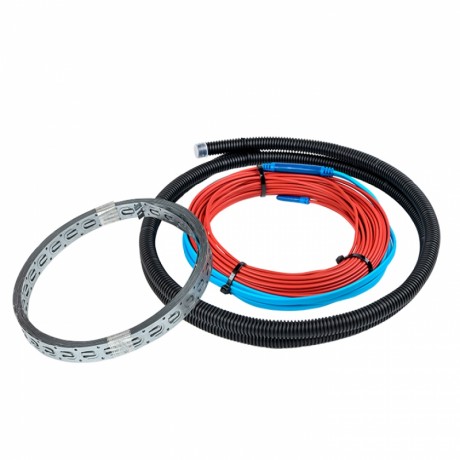 Теплый пол (нагревательный кабель) 75Вт 5 м 0,5 м2 EKF nk-75