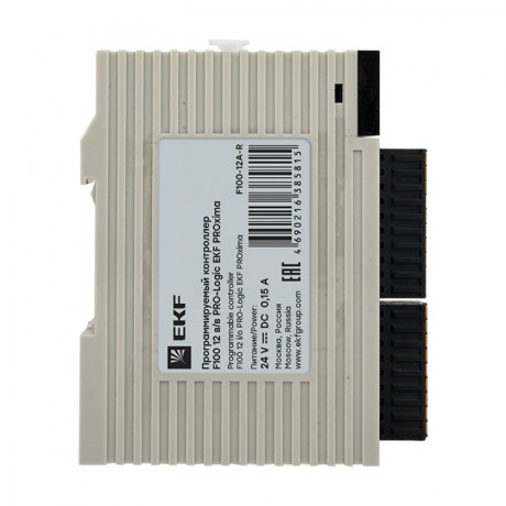 Программируемый контроллер F100 16 в/в PRO-Logic EKF PROxima F100-16-R