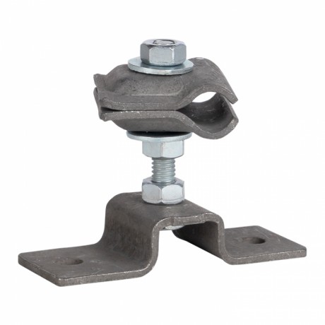 Держатель проводника на гор. и верт. пов., L=25мм, Ni EKF PROxima lp-35025-ni