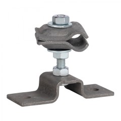 Держатель проводника на гор. и верт. пов., L=25мм, Ni EKF PROxima lp-35025-ni