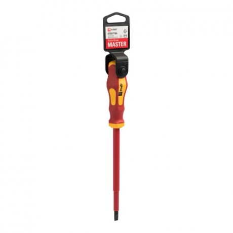 Отвертка Master SL6.5x150 мм 1000В EKF Basic sl-6.5-150-mas-in