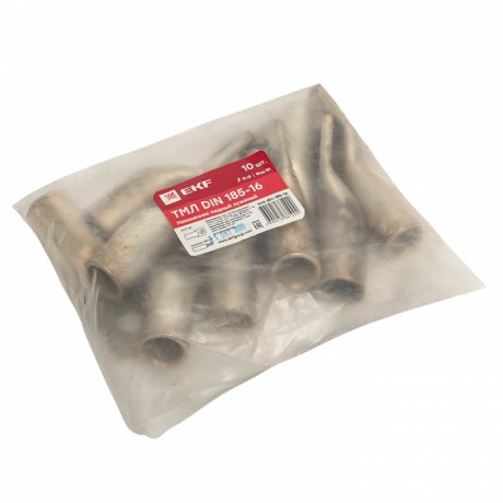 Наконечник медный луженый ТМЛ DIN 185-16 EKF PROxima tml-din-185-16