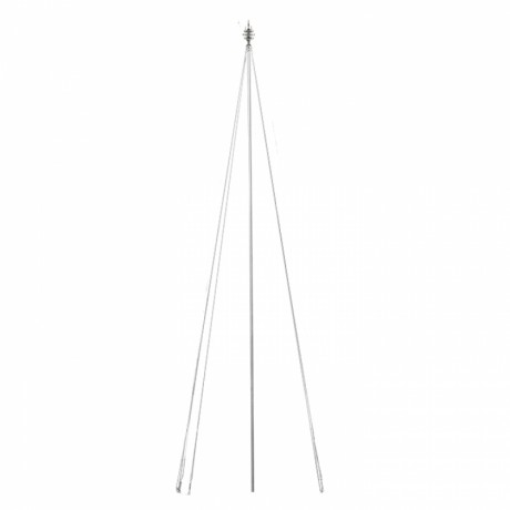 Мачта молниеприемная L=6м, D=40мм с оттяжками St EKF PROxima lp-6000-40-St