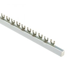 Шина соединительная типа FORK для 2-ф нагр. 100А 54 мод. EKF PROxima fork-02-100