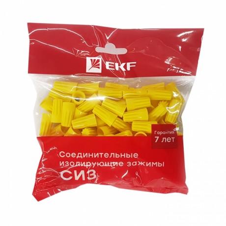 Соединительный изолирующий зажим СИЗ-4 (1,75-10,5мм2) (100шт.) EKF PROxima plc-cc-6