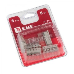 Строительно-монтажная клемма СМК 2273-245 (с пастой) 5 отверстий 0,5-2.5 мм2 блистер (5шт.) EKF PROxima plc-smk-2273-245b