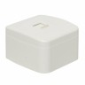 Минск Розетка Phone 1-местная ОП белая EKF Basic EGT01-034-10