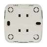 Минск Розетка Phone 1-местная ОП белая EKF Basic EGT01-034-10