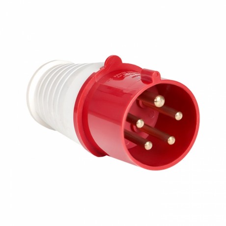 Вилка переносная 025 3Р+РЕ+N 32А 380В IP44 EKF PROxima ps-025-32-380