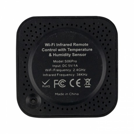 Умный пульт EKF Connect с датчиками температуры и влажности irr-ths