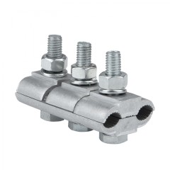 Зажим соединительный плашечный 3 болта М6 (D провода 9,6...11,4 мм) ПА-2-2 EKF PROxima pa-2-2