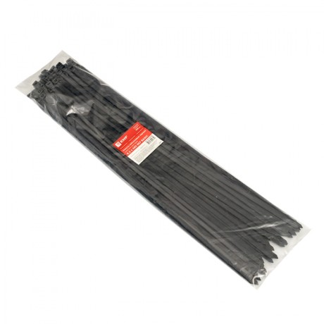 Хомут нейлоновый черный (8,2х650) (100шт.) EKF Basic plc-cb-8.2x650