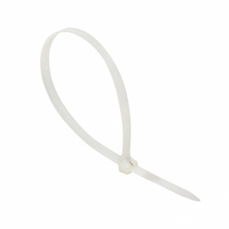 Хомут нейлоновый со стальным зубом (б), 8x300 (100шт) EKF PROxima plc-fl-ctsbw-8x300