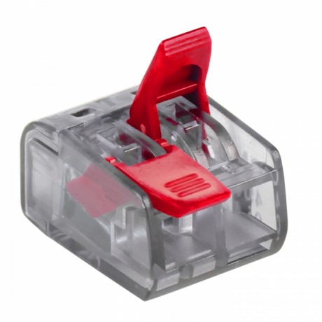 Клемма СМК 221-412 2 отверстия 0.2-4.0 мм2 блистер (5шт.) EKF PROxima plc-smk-221-412b