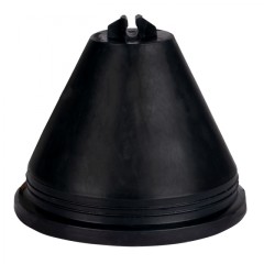 Кровельный держатель прут 10мм c 1 фиксатором (с бетоном) EKF PROxima lp-d1000-101