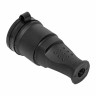 Розетка переносная с защитной крышкой каучуковая 230В 2P+PE 16A IP44 EKF RPS-012-16-230-44